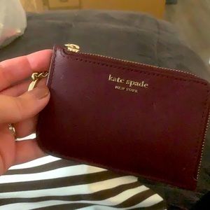 Kate spade keychain wallet/card holder